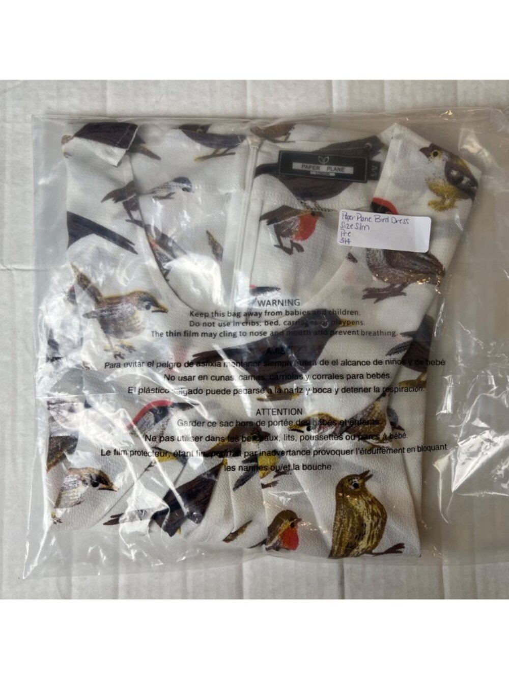 Paper Plane London Bird Dress - Picture 11 of 11